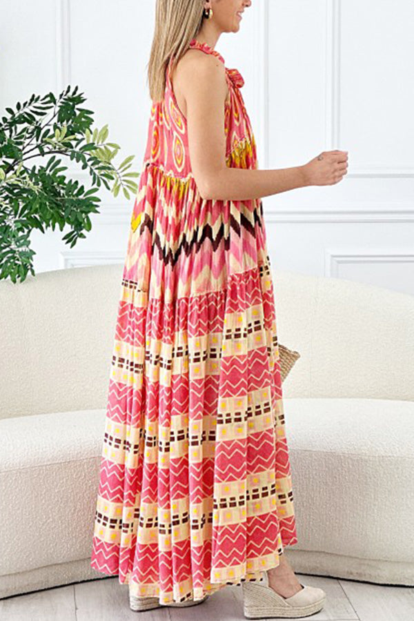 ハーモニーコーラルオーバーサイズドレス