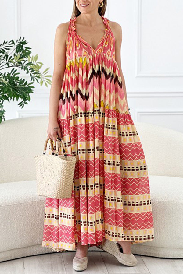 ハーモニーコーラルオーバーサイズドレス