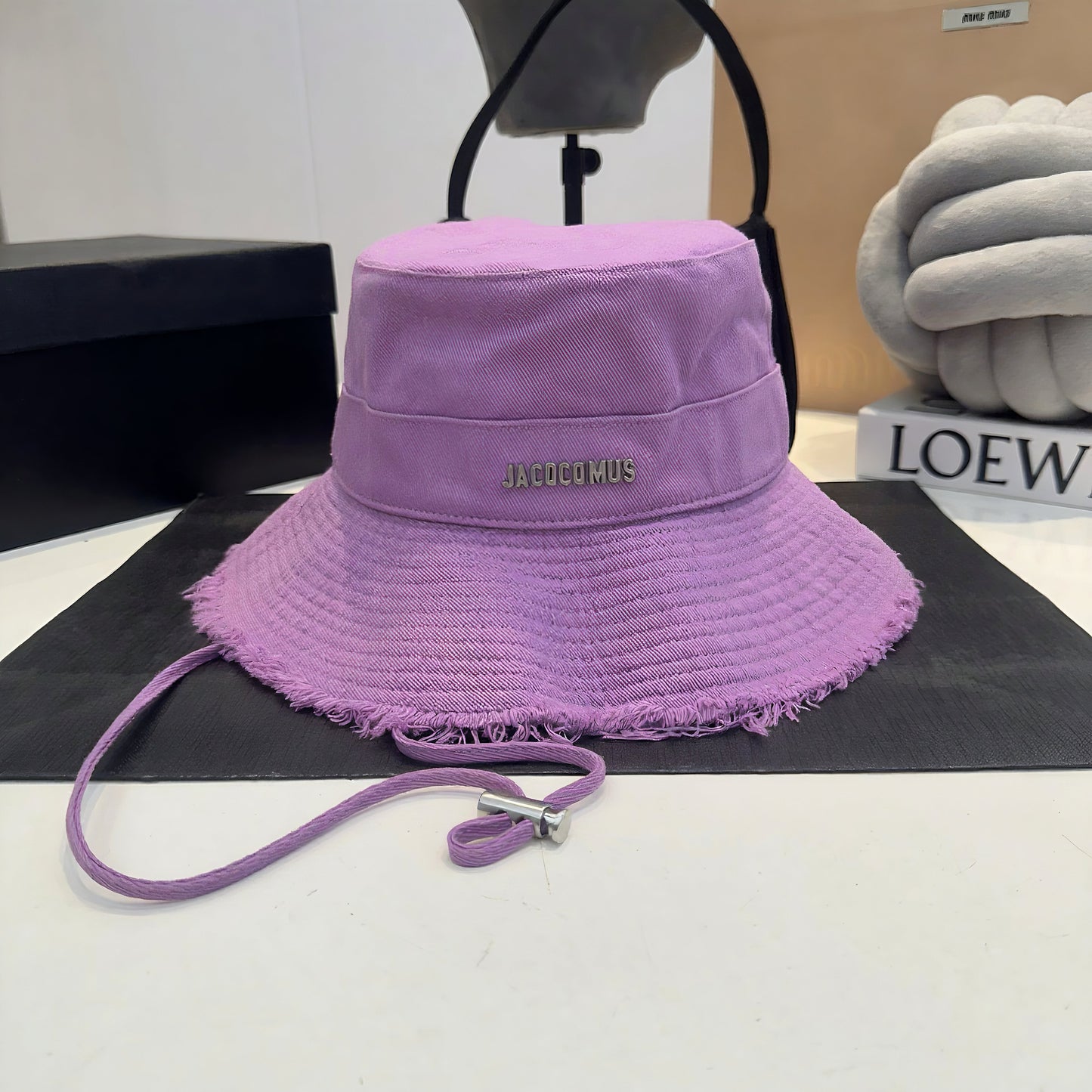 Letter Stitch Cap