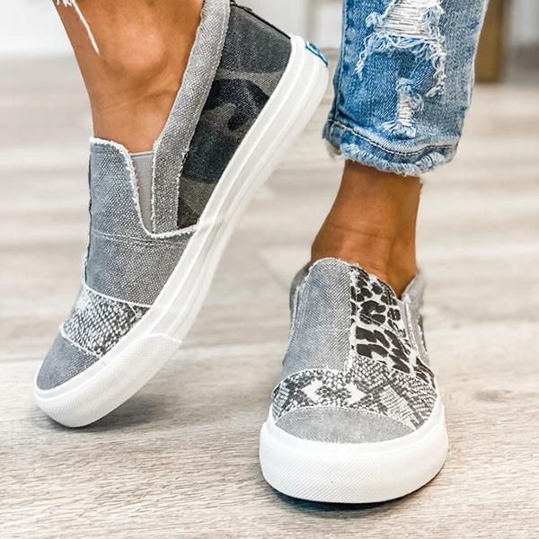 LAST DAY 49% OFF - Women's Casual Lazy Comfortable Canvas Shoes
