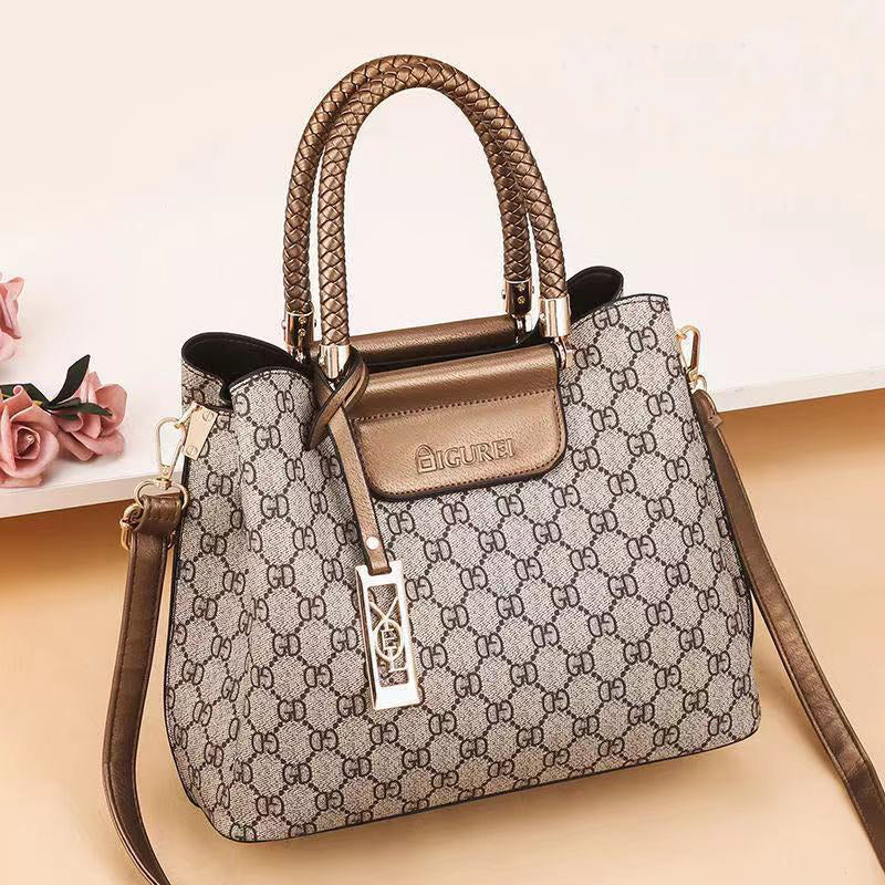 2024 New Versatile Fashion One-Shoulder Crossbody Bag Large Capacity Women's Multi-layer Handbag