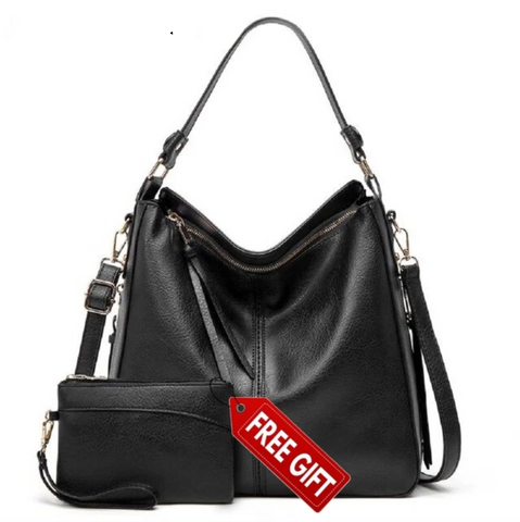 Luxury Leather Hobo Handbag (Special Gift)