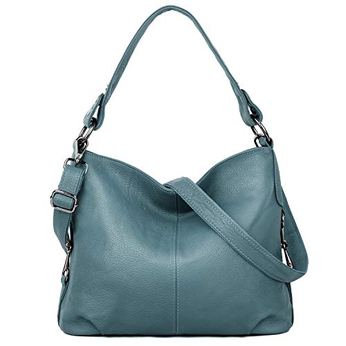 Genuine Leather Shoulder Bag Stylish Hobo Purse Womens Crossbody Bag Travel Top-Handle Handbag