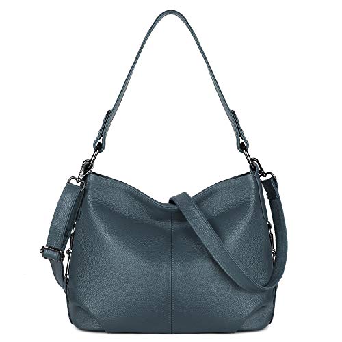 Genuine Leather Shoulder Bag Stylish Hobo Purse Womens Crossbody Bag Travel Top-Handle Handbag