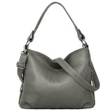 Genuine Leather Shoulder Bag Stylish Hobo Purse Womens Crossbody Bag Travel Top-Handle Handbag