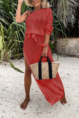 Lover of The Sea Knit Crochet Cover-Up