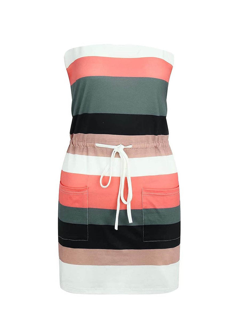 Sheath Striped Dress